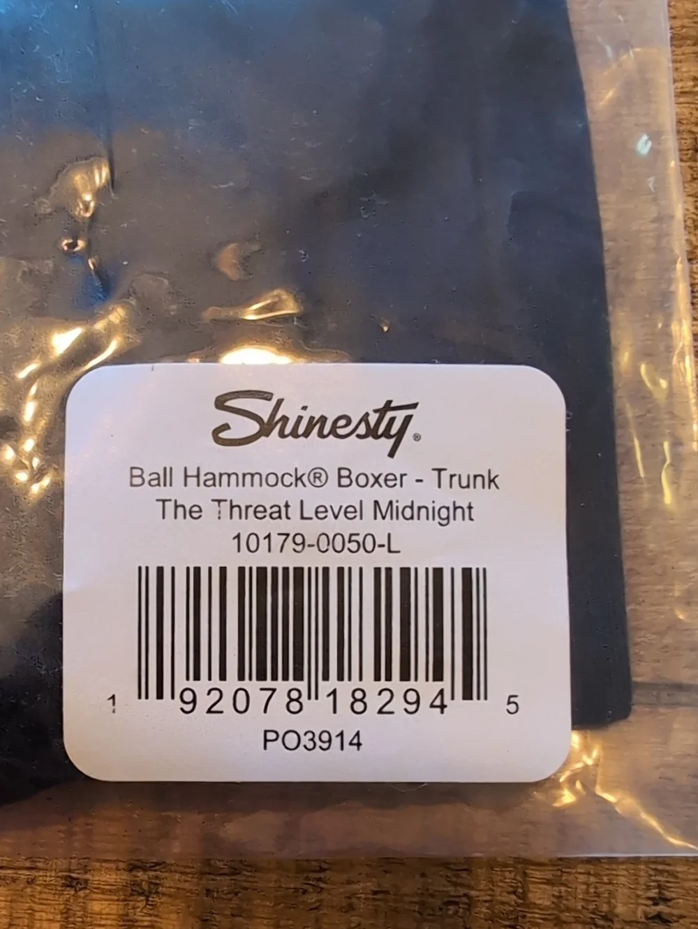 Shinesty The Threat Level Midnight - Black Boxers - L